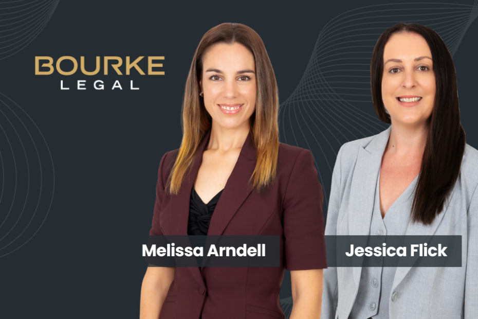 A New Chapter for Bourke Legal Welcoming Partners Melissa Arndell and Jessica Flick