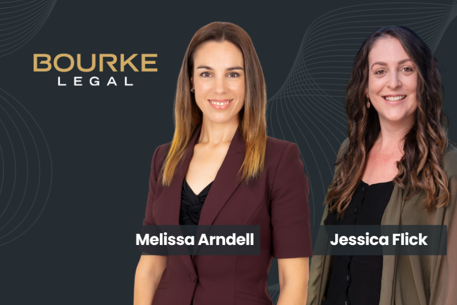 A New Chapter for Bourke Legal Welcoming Partners Melissa Arndell and Jessica Flick